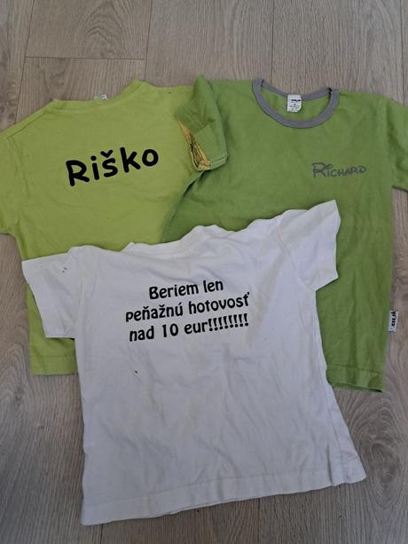 Tričká pre riška, bess,98