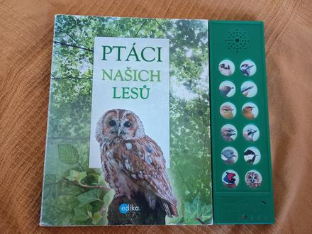 Zvuková knižka ptáci našich lesiu, 