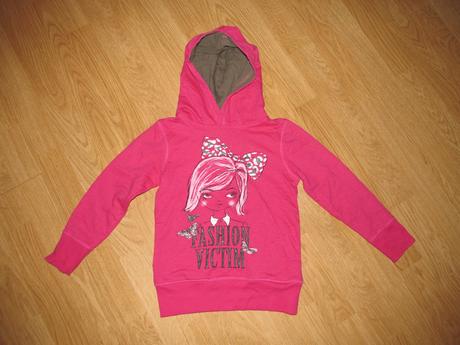 Ružová mikinka v. 116, 116