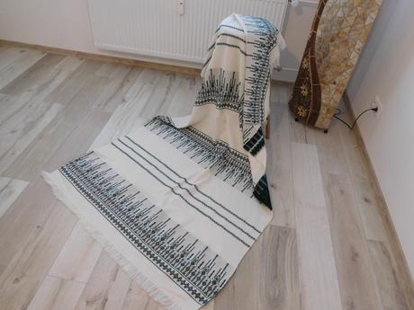 Retro prehoz na posteľ   123 x 222 cm,, 