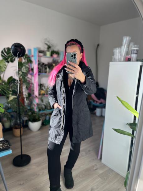 Damska parka h&m, h&m,s