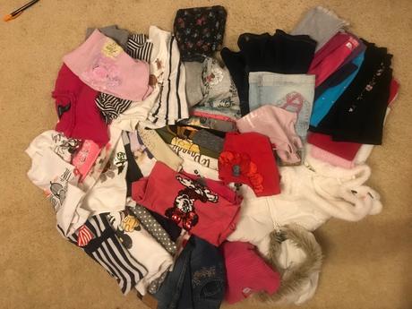 Balík mix pre dievčatko kus od 2 eur len seriózne, 122–134