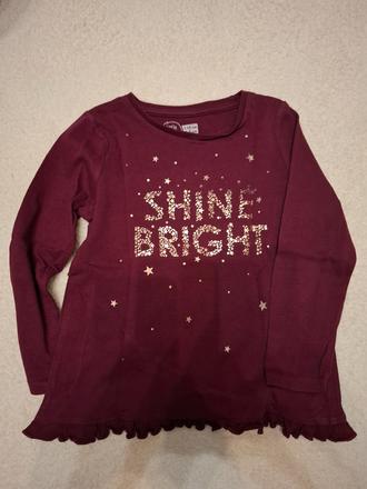 Tričko s dlhým rukávom shine, 110