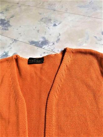 Bavlnený svetrík bez zapínania m/l, m