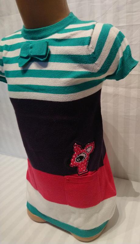 Dievčenský predĺžený pulóver s vreckami, lupilu, lupilu,104