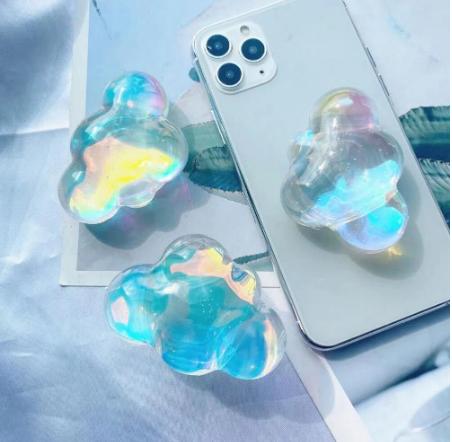 Stojanček a držiak na mobil popsockets, rainbow,