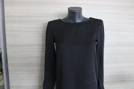 H&m divided cierne pruzne saty  vel.34/s, h&m,34