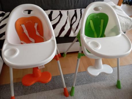 Detské jedálenské stoličky sindy, 