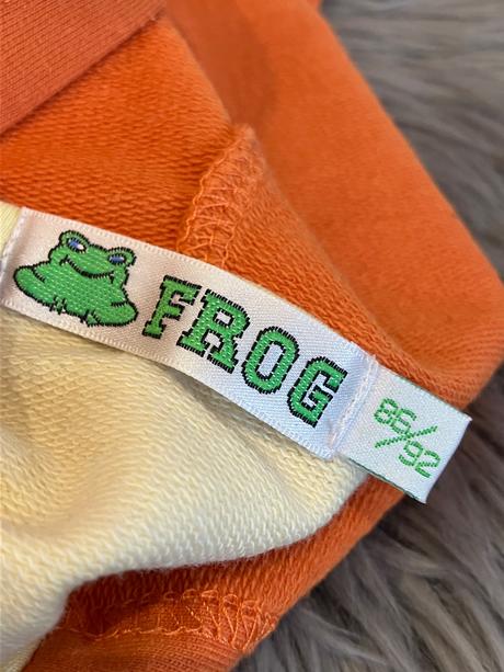 Dievčenská mikina s kapucňou frog (86-92), frog,86