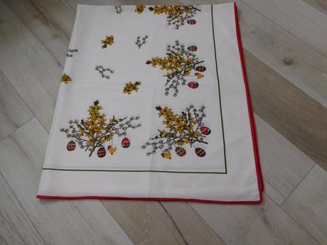 Obrus veľkonočný-163  x  139 cm,, 