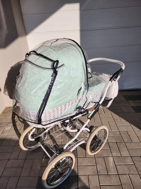 Retro kočík, baby fashion,baby fashion scarlett