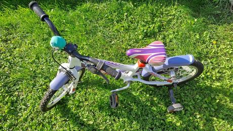 Bicykel "16" kvetinový dizajn, 16