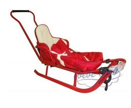 Sánky + strieška + fusak, 