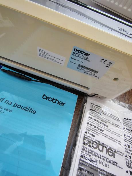 Rezací ploter brother scanncut cm300,