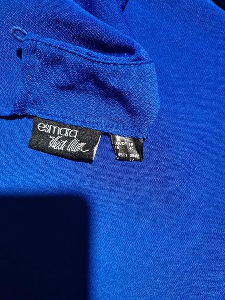 Modrá tunika alebo mini šaty, esmara,38