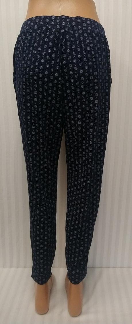 Dámske modré letné nohavice so vzorom, esmara, m, esmara,m