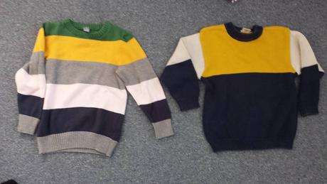 Tričká s dlhým rukávom, bez poškodení, ks 2,-eur, takko,116