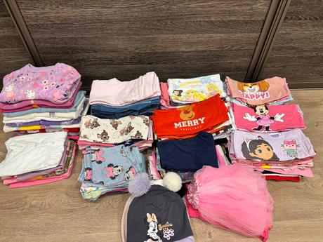 Maxi balík oblečenia - dievča 110, 104–116