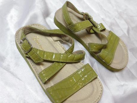 Zara kvalitne kožene sandalky, zara,22