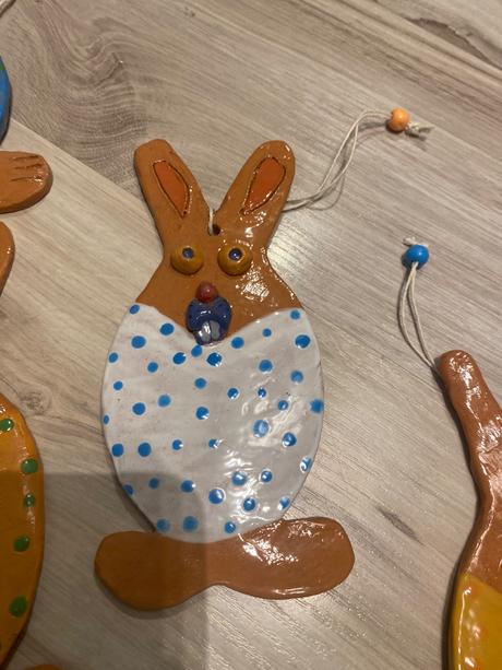 Závesný veľkonočný zajac dekorácia darček vianoce, 