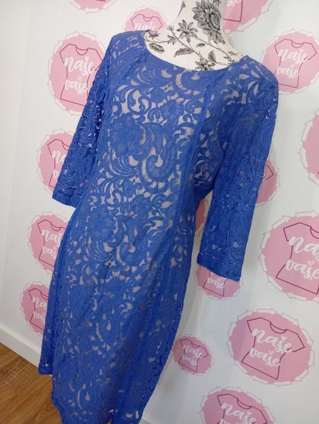 Čipkované podšité šaty, 42