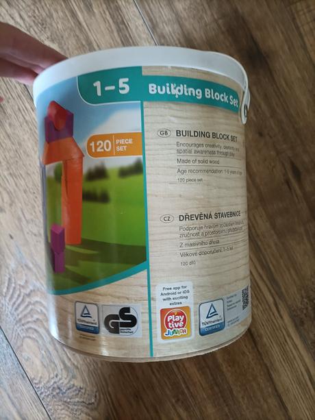 Drevená stavebnica, 