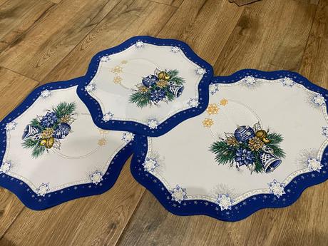 Vianočné prestieranie / obrúsky, 