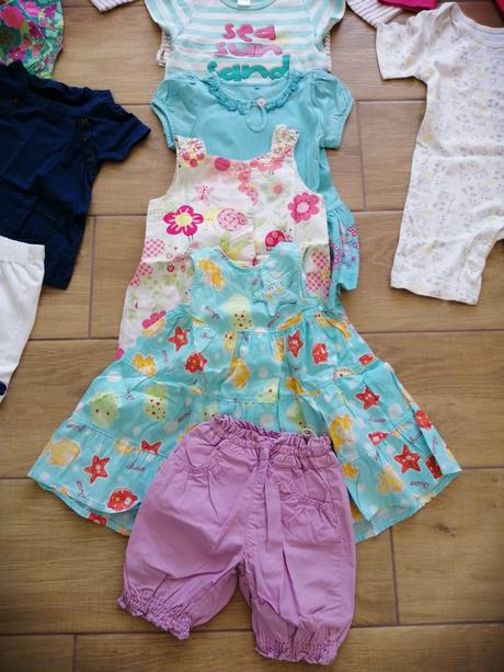 Balík na leto 28 ks, pre dievčatko 68, 74, 80, 68–80
