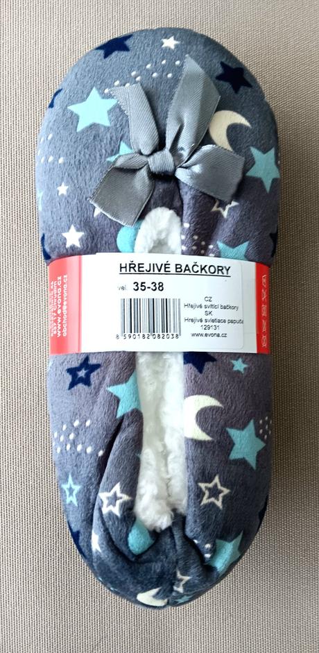 Svietiace hrejivé papučky, 35 / 36 / 37 / 38