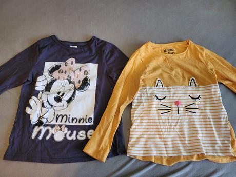 Trička f&f - 2 ks -  6-7 rokov-super stav, f&f,122