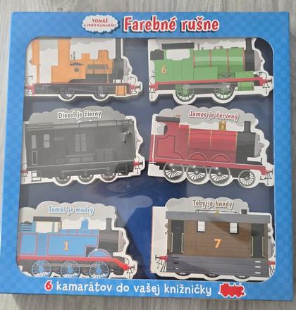 Tomáš a jeho kamaráti farebné rušne,