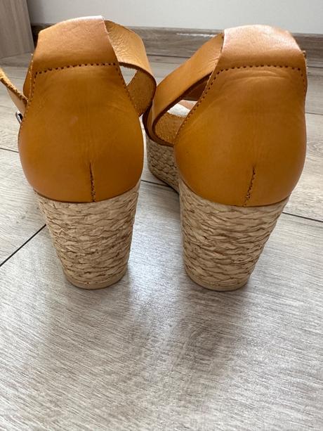 Dámske kožené sandále marila, veľ.37, 37