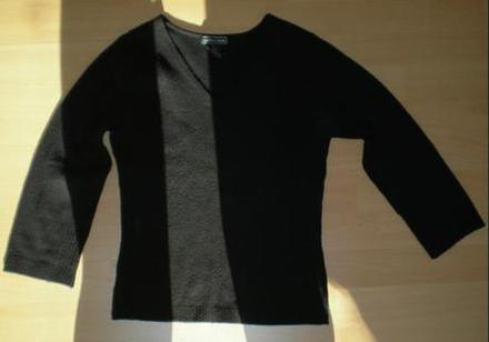 Čierny svetrík takeout, m