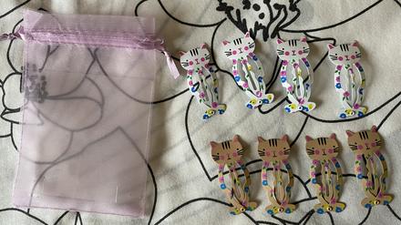 Sponky - pukačky - 8ks + taštička, 