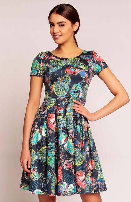 Šik šaty karen styl, vs, s