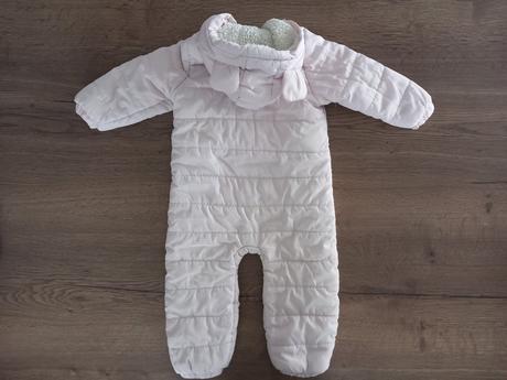 Zimný overal svetloružový veľ.92-98, f&f,98