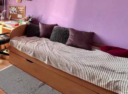 Posteľ s úložným priestorom, šírka (cm): 80,dĺžka (cm): 200