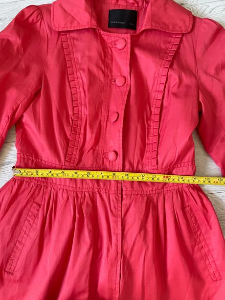 Retro trenčkot, vero moda,s