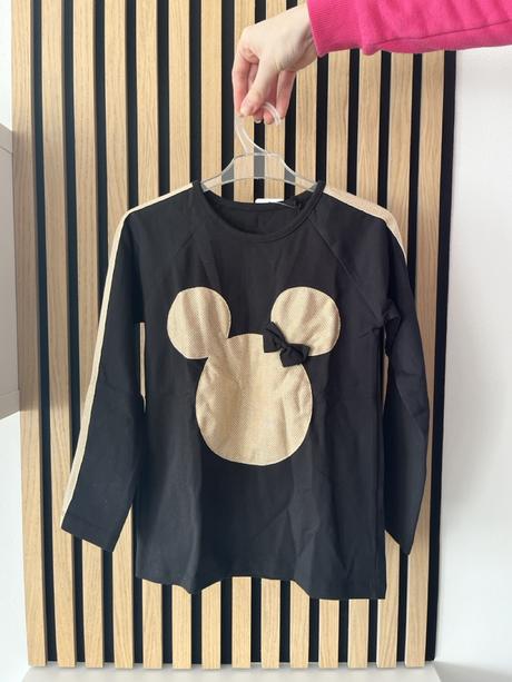 Dievčenské tricko s minnie, 122