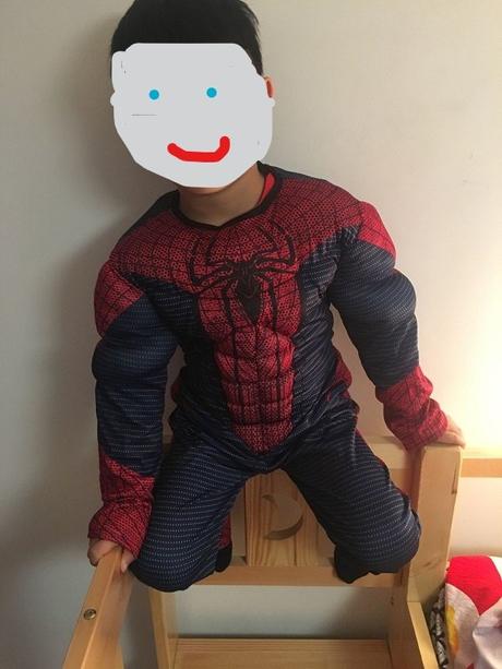 Kostým spiderman detský,