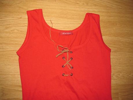 Červené šaty v. s, xs