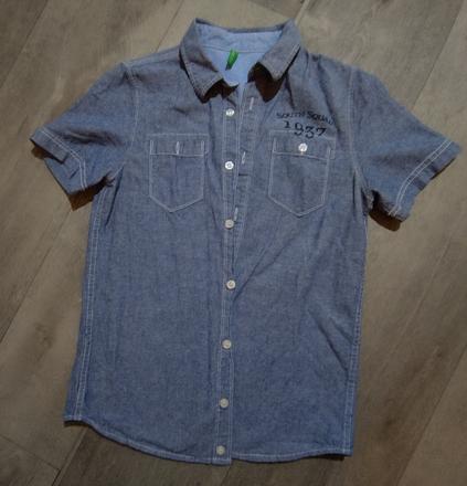 Košeľa s krátkym rukávom benetton, benetton,140