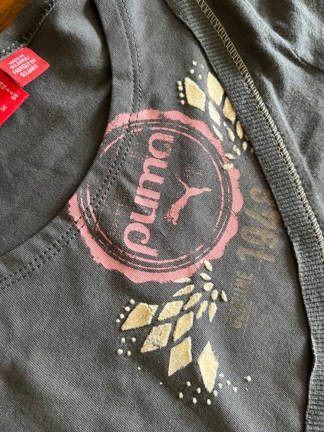 Zaujímavé tričko puma 116/122, puma,116