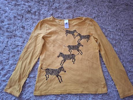 Tričko s dlhým rukávom, palomino,140