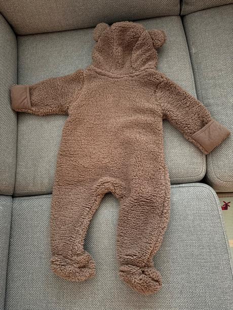 Plyšový overal do kočíka, h&m,62
