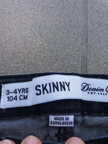 Dievčenské nohavice denim co č.104, denim co,104