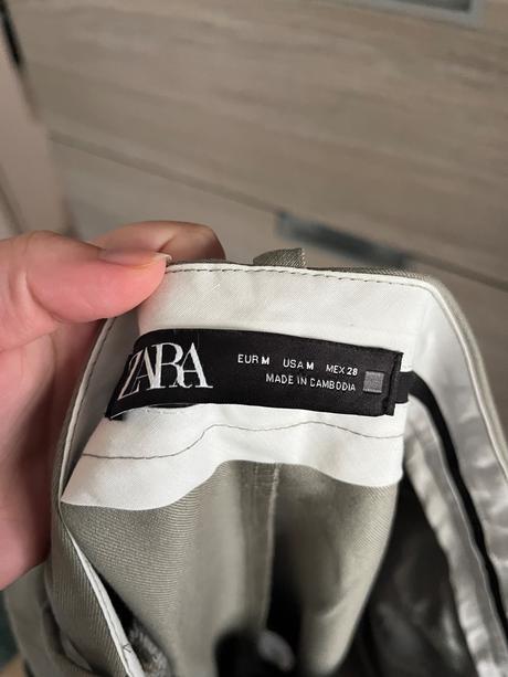 Široké elegantné nohavice, zara,m
