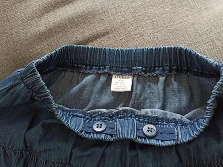 Riflová sukňa, 134