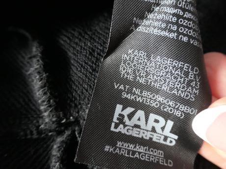 Karl lagerfeld original luxusne damske saty s/m, s