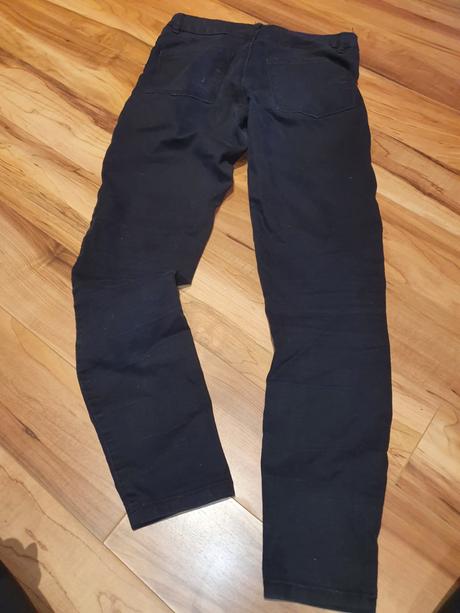 Klasické kvalitné čierne nohavice 158/164 xs lacno, 164